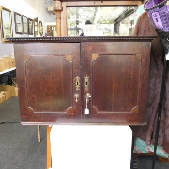 ANTIQUE MAHOGANY CABINET