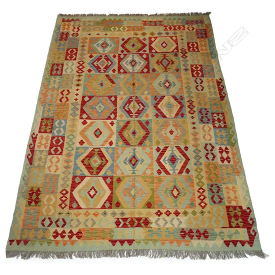 A Turkish slit weft kilim,
