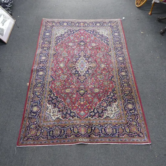 HAND KNOTTED WOOL PILE RUG 2200x1400mm