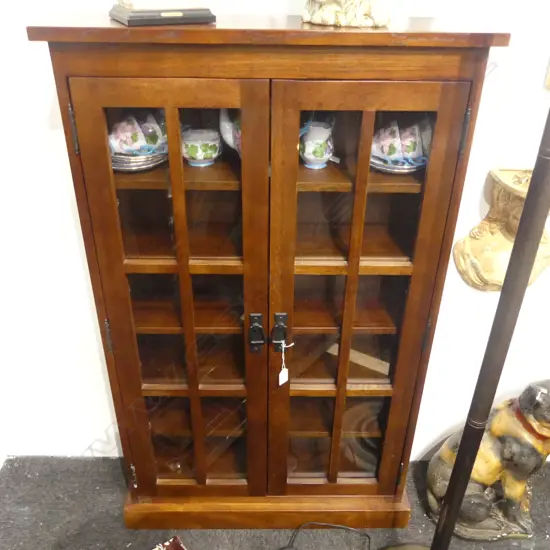 WOODEN DISPLAY CABINET 700x205x1145mm