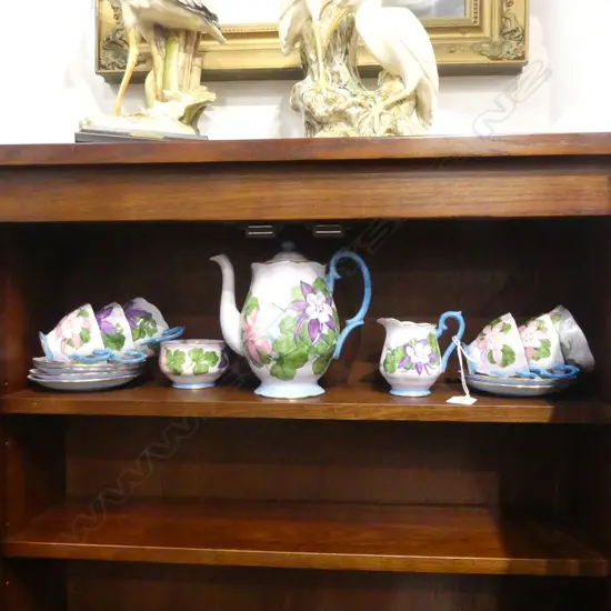 HAND PAINTED HELEN ADAIR 6 PLACE TEA SERVICE