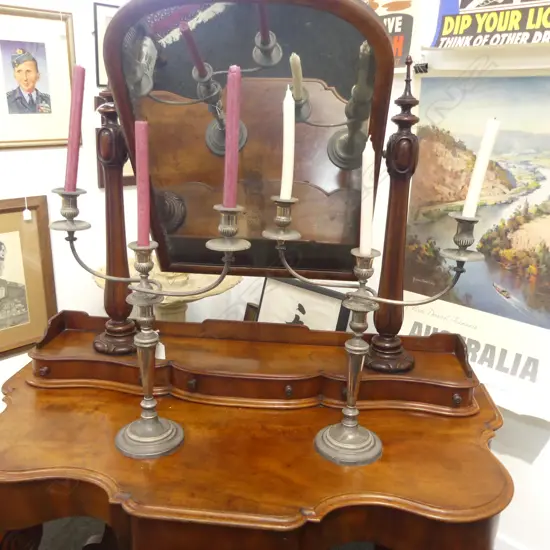 PR SILVER PLATE CANDELABRA H.500mm