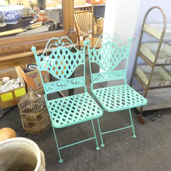 PR. OF OUTDOOR CHAIRS