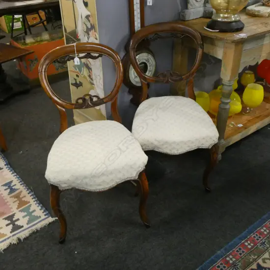 PR VICTORIAN BALLOON BACK CHAIRS