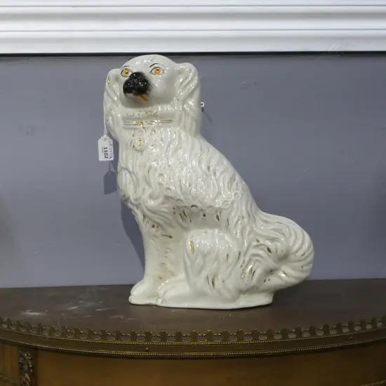 SINGLE STAFFORDSHIRE DOG H.350mm