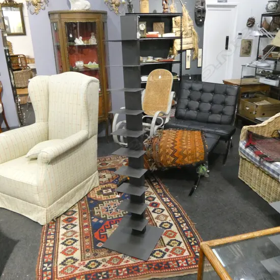 'SAPIENS' SHEET METAL BOOKCASE H.1510mm