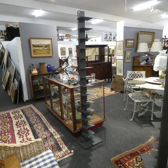 'SAPIENS' SHEET METAL BOOKCASE H.2010mm