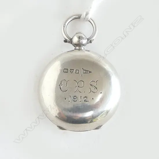 SILVER SOVEREIGN CASE Chester 1909 by Walker & Hall