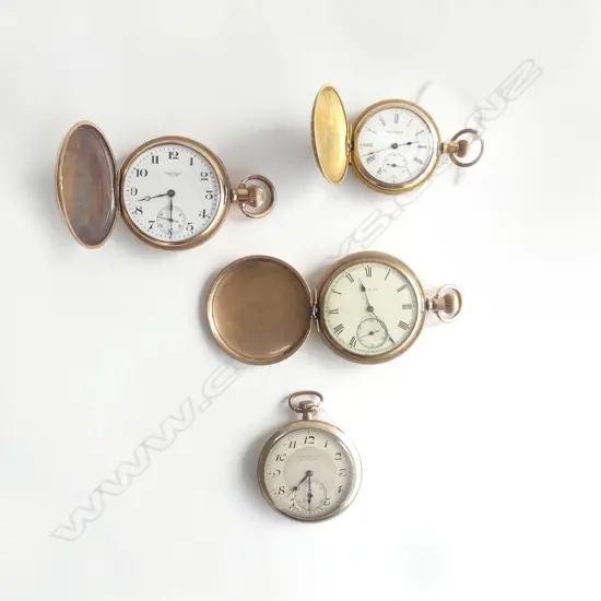 4 GP POCKETWATCHES