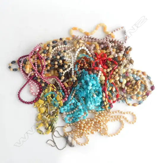 ASST. COSTUME NECKLACES ETC