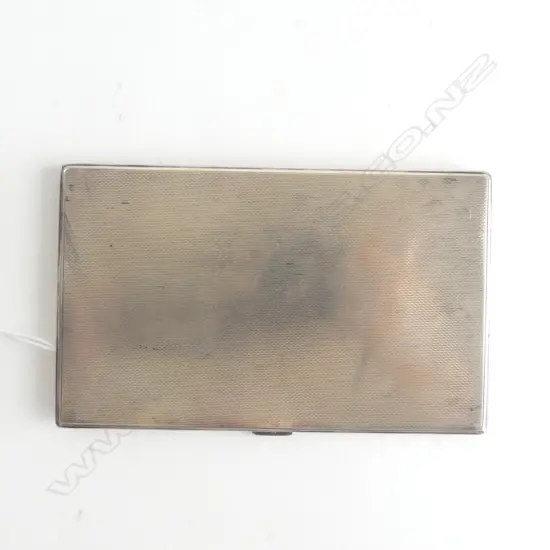 STG SILVER C/CASE MACHINED, LONDON 1938?, 209gms