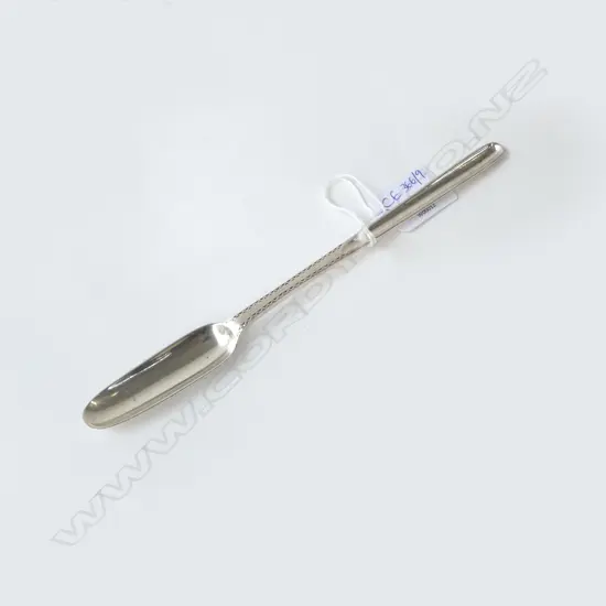 ANTIQUE STG SILVER MARROW SCOOP L.210mm, 39grms