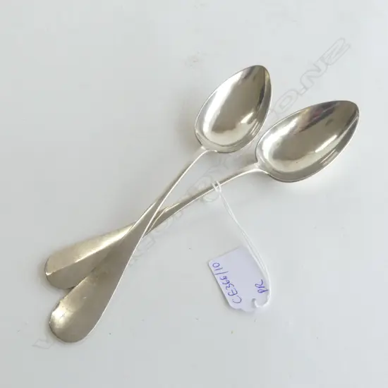 PR 800 SILVER TABLE SPOONS L.215mm 115grms