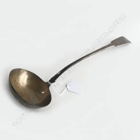 GEORIGAN STG SILVER LADLE, LONDON 1807 178grms