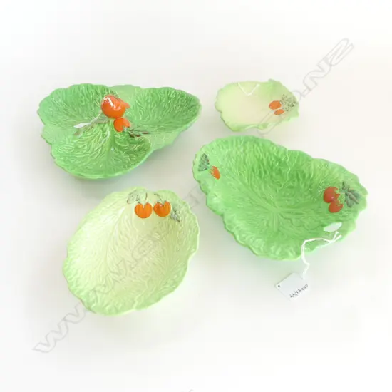 4 PCS SALAD PAT BESWICK CHINA DIA 260MM LARGEST