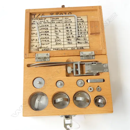 VINTAGE GAUGE MEASURING SET 