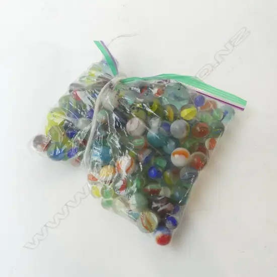 GLASS MARBLES 1950-1960