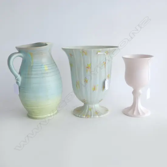 BESWICK BEAKER VASE  JUG & VASE H240MM