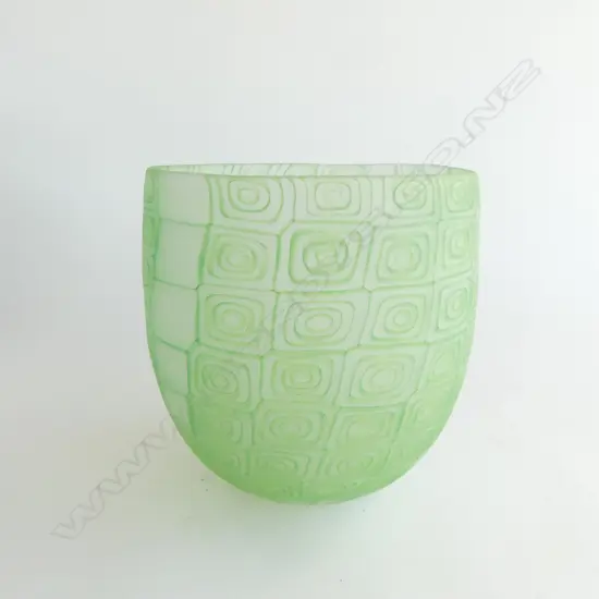 STEPHEN BRADBOURNE MURRINE VASE SIGNED 'SAB 2009' H.230mm