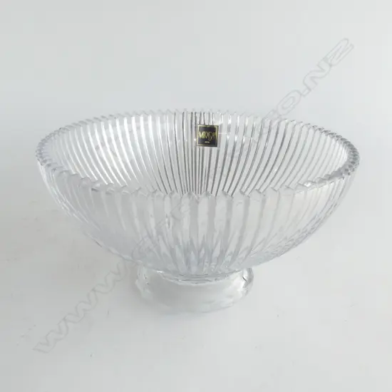 MIKASA JAPAN CRYSTAL BOWL H.135mm, 250mm dia