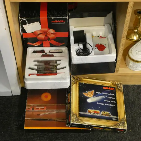 3 MARKLIN Z TRAIN SETS, BOXED