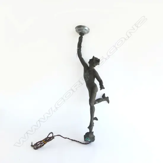 METAL FIGURE OF MERCURY LIGHT FITTING AF H.690mm