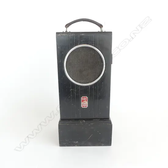 VINTAGE HMV NIPPER TOWER RADIO H430MM