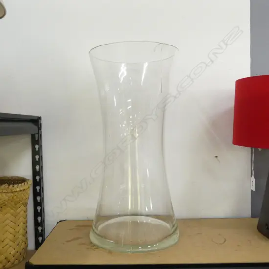 LG GLASS VASE H.490mm