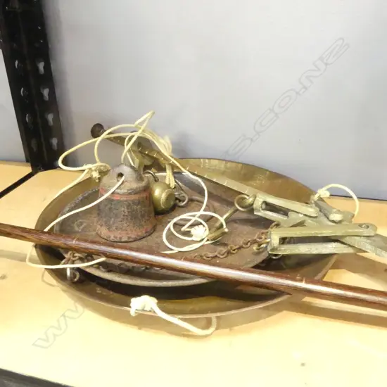 2 DOTSCHIN SCALES, 1 CHINESE w. PILOT WEIGHT