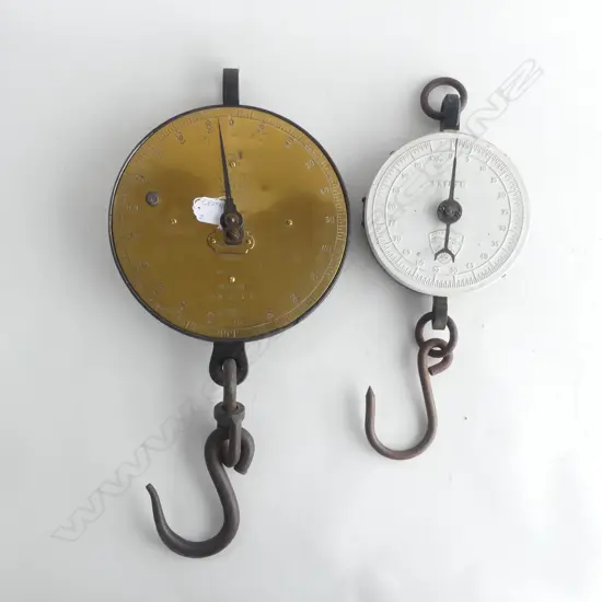 No. 20T SALTERS TRADE SPRING BALANCE 240mm dia + ANOTHER