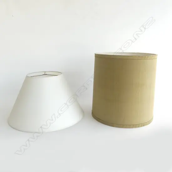 2 LAMP SHADES H.335mm