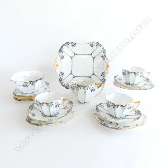3 PLACE SHELLEY PATTERN No.723404 PART TEA SERVICE etc