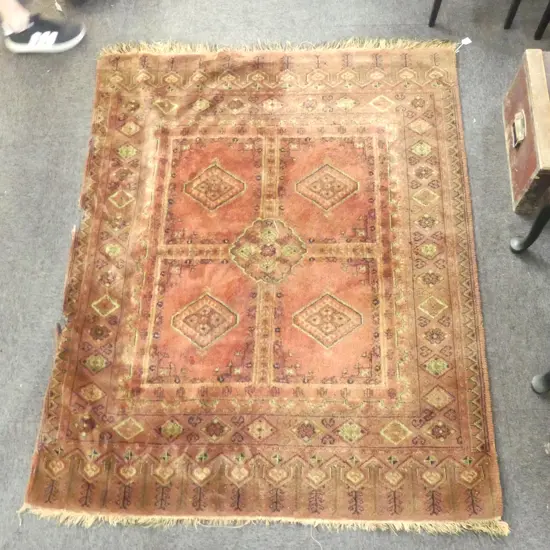 MACHINED WOOL PILE RUG FAULTS 1700x1370mm