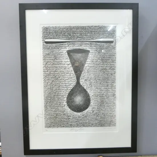 DENNIS O'CONNOR 'HOURGLASS' LITHOGRAPH 18/86 '99 745x530mm