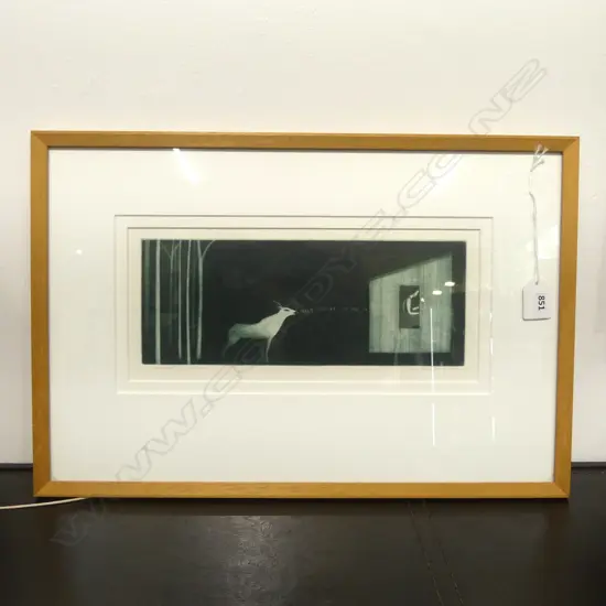 KATHRYN MADILL 'LITTLE BROTHER, LITTLE SISTER' PRINT 4/7 1987 130x300mm