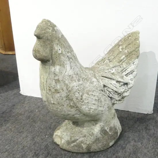 CONCRETE GARDEN CHICKEN H.320mm