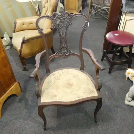 VICTORIAN ARMCHAIR