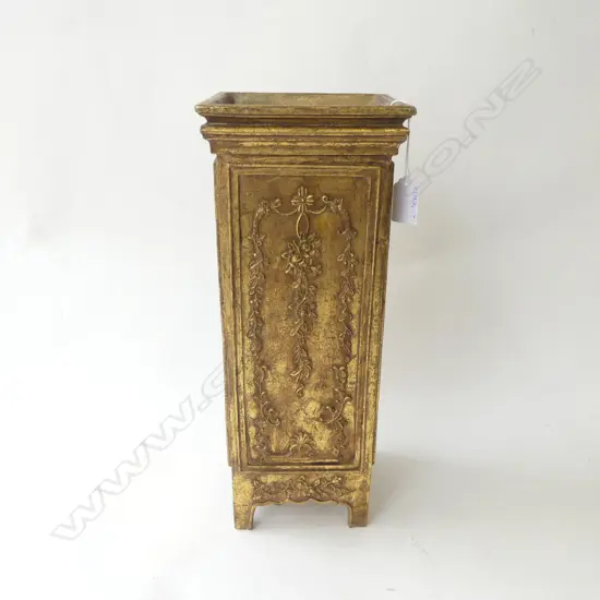 A GILT WOOD PLANTER H.380mm