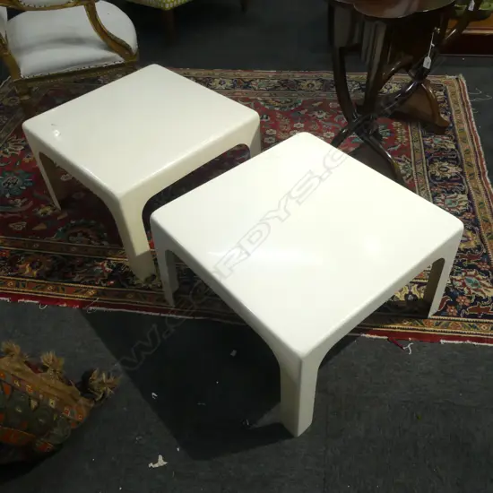 PR PLASTIC SIDE TABLES 615x615x380mm