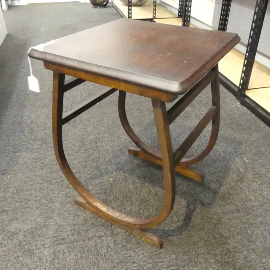 DECO OAK SIDE TABLE 350x350x465mm