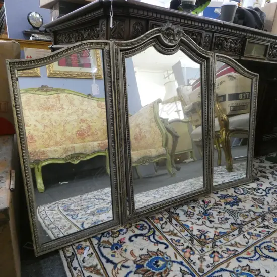 3 PANEL TABLE TOP MIRROR H.760mm