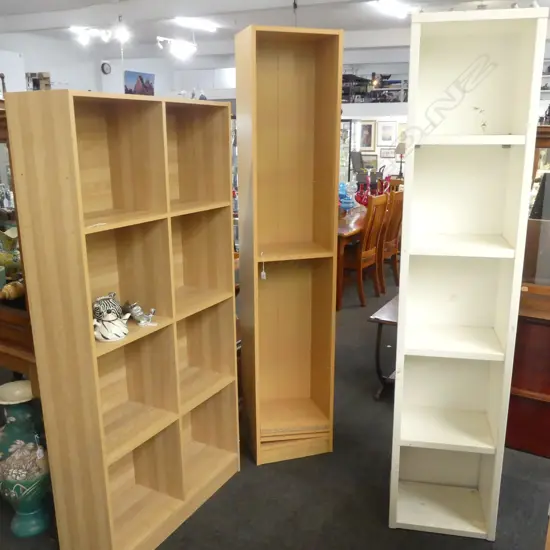 3 CUBBIE UNITS LARGEST 830x290x1730mm