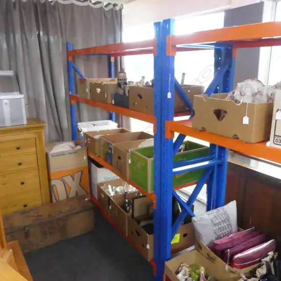 LARGE INDUSTRIAL SHELVING UNIT 2000x600x2050mm