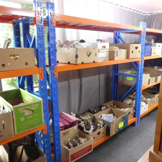 LARGE INDUSTRIAL SHELVING UNIT 2000x600x2050mm