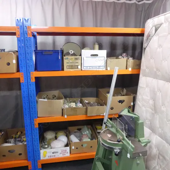 LARGE INDUSTRIAL SHELVING UNIT 2000x600x2050mm