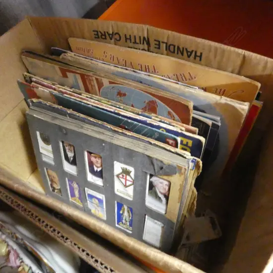 ASST. CIGARETTE CARD ALBUMS ETC