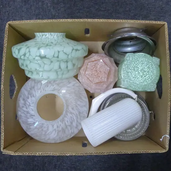 5 DECO LIGHT SHADES & FITTINGS