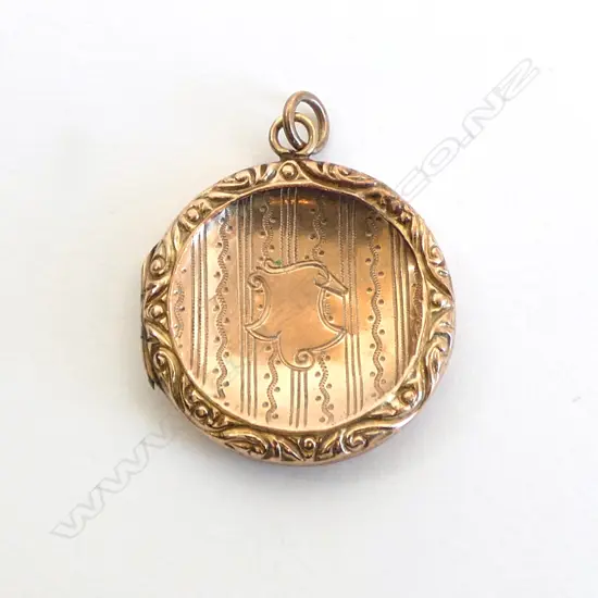 9CT LOCKET, 3.5grms
