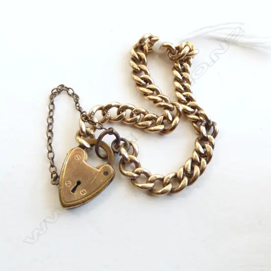 9CT CHAIN (6.5grms) w. GP LOCK