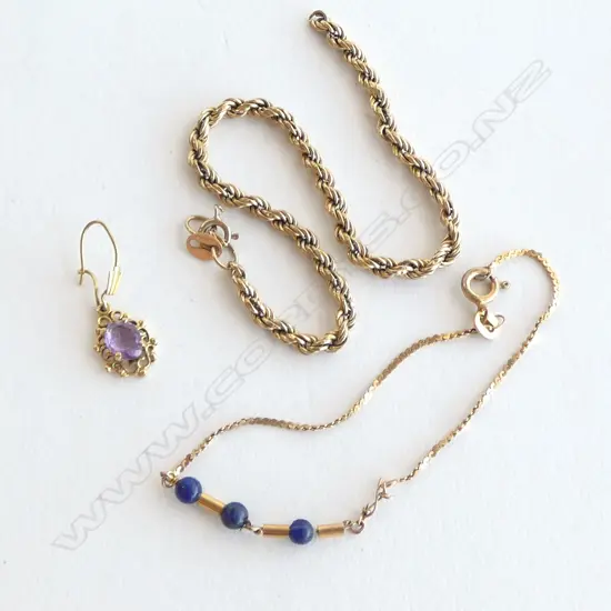 9CT SCRAP JEWELLERY 4.6grms